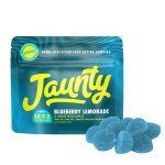Jaunty Blueberry Lemonade Fast-Acting Gummies – 10:5:2 THC:THCv:CBC 10-pack