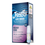 Velvet Vine Live Rosin Cartridge – Solventless Full-Spectrum Cannabis Vape with Berry Citrus Spicy Flavor, 510 Thread Compatible